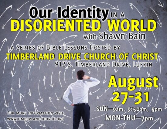 Our Identity in a Disoriented World