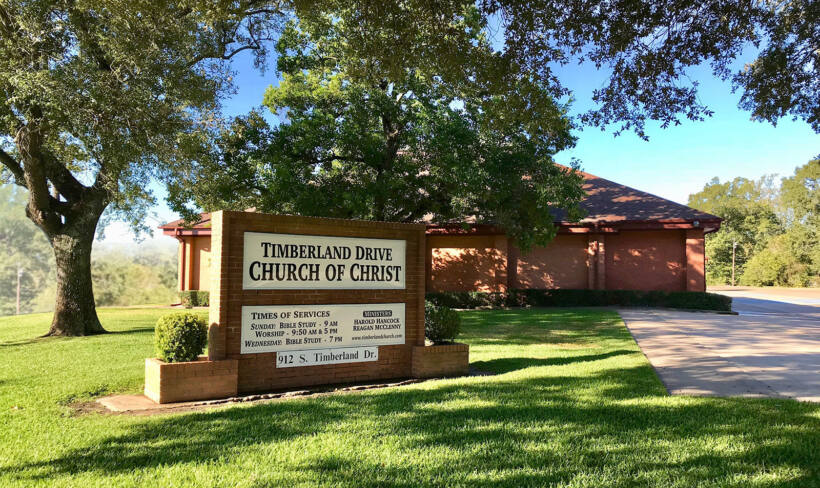 Timberland Drive church of Christ, Lufkin, Texas